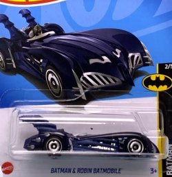 画像1: BATMAN & ROBIN BATMOBILE (DK BLUE) 