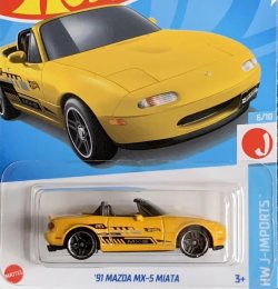 画像1: 91 MAZDA MX-5 MIATA (YELLOW/TAMPO) 