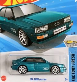 画像1: 87 AUDI QUATTRO (AQUA) 