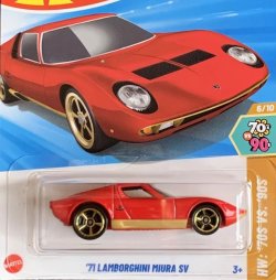 画像1: 71 LAMBORGHINI MIURA SV (RED)