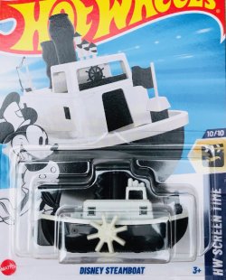 画像1: DISNEY STEAMBOAT (WHITExBLACK) 