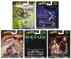 画像1: ホットウィール ポップカルチャー #N 5種セット （国内流通版）