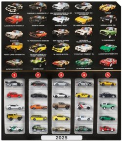 画像1: 2025 HW ブールバード 25台セット ウィンドウボックス入り （国内流通版）