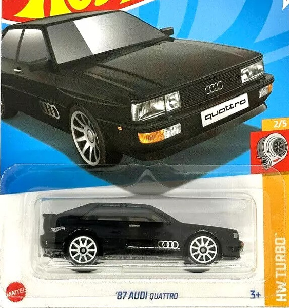 87 AUDI QUATTRO (BLACK)