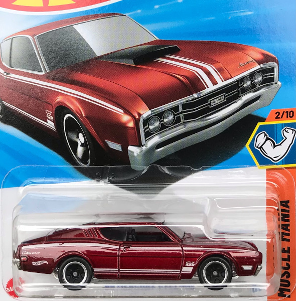 69 MERCURY CYCLONE (DK RED)
