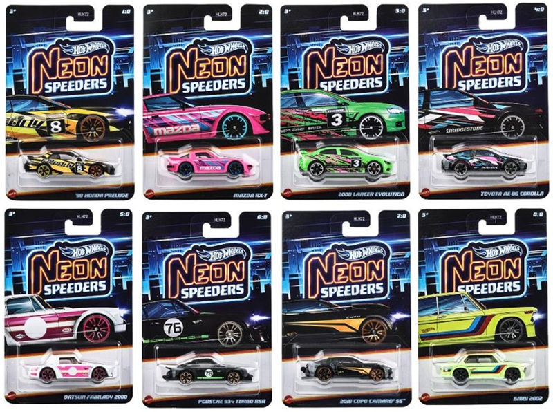 ホットウィール ネオンスピーダーズ 10台セット （国内流通版）