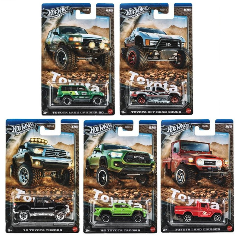 ホットウィール テーマオートモーティブ Toyota Trucks 5種セット （国内流通版）