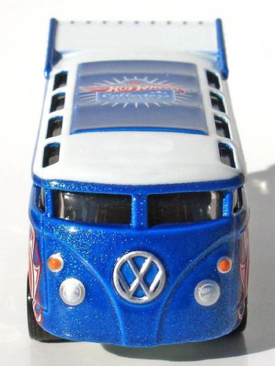 画像2: SOUVENIR CAR/VOLKSWAGEN T1 DRAG BUS (BLUE/HW TAMPO）