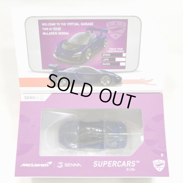 画像1: HOT WHEELS id McLAREN SENNA (BLUE) (1)