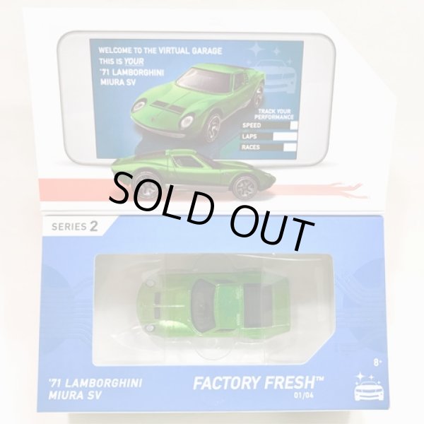 画像1: HOT WHEELS id '71 LAMBORGHINI MIURA SV (GREEN) (1)