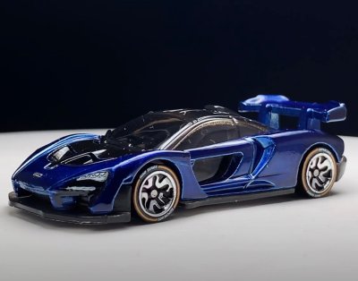 画像1: HOT WHEELS id McLAREN SENNA (BLUE)