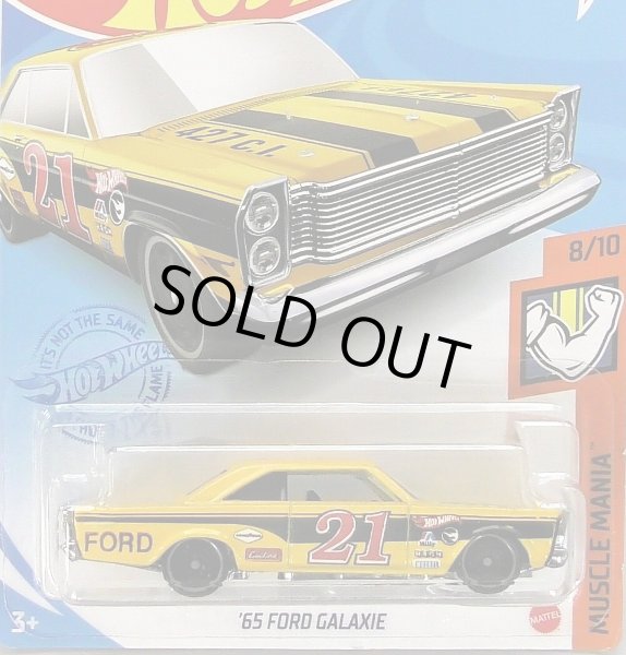 画像1: 65 FORD GALAXIE (YELLOW/21 TAMPO)  (1)