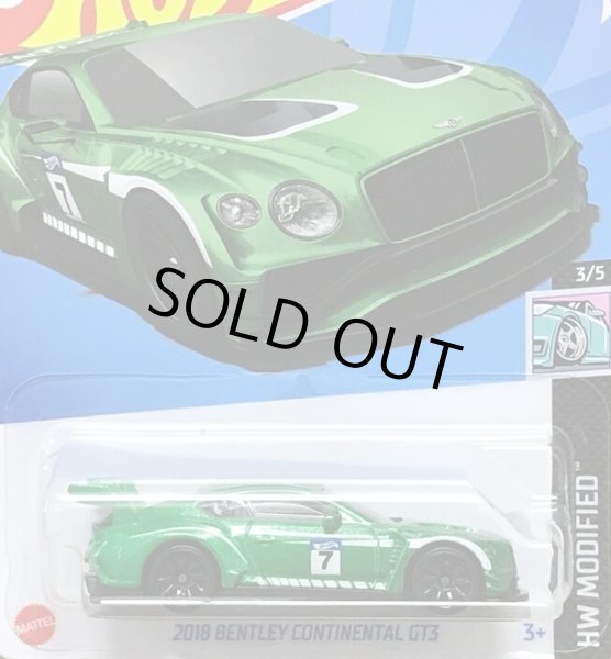 画像1: 2018 BENTLEY CONTINENTAL GT3 (GREEN/7) (1)