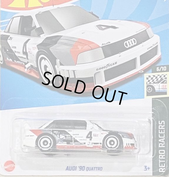 画像1: AUDI ‘90 QUATTRO (WHITE/4) (1)