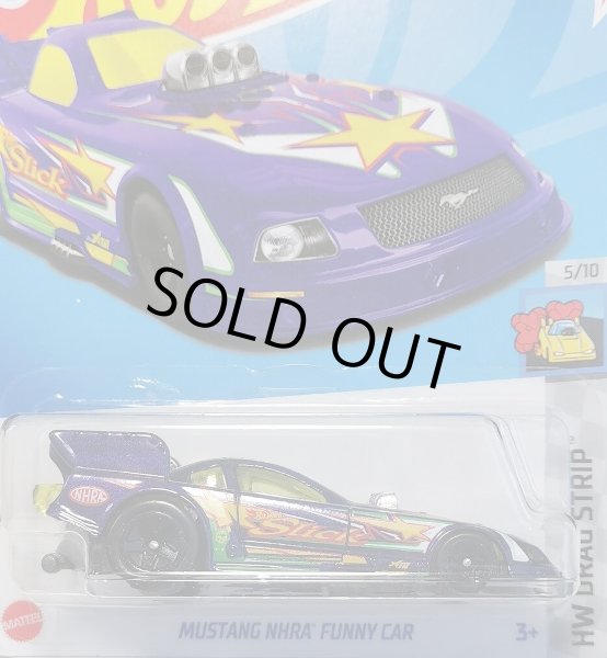 画像1: MUSTANG NHRA FUNNY CAR (PURPLE/DECALS) (1)