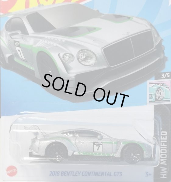 画像1: 2018 BENTLEY CONTINENTAL GT3 (SILVER/7) (1)