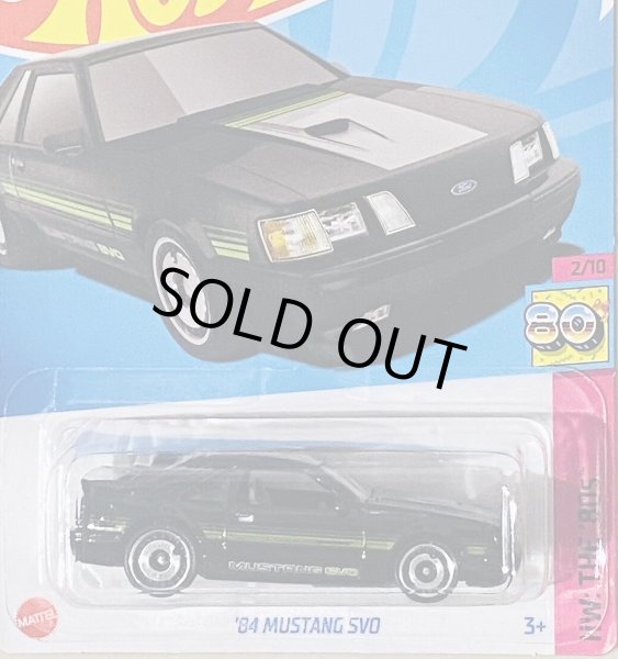 画像1: 84 MUSTANG SVO (BLACK) (1)