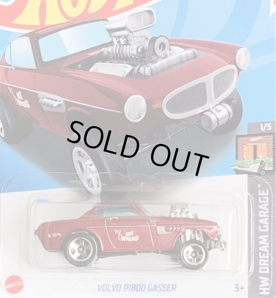 画像1: VOLVO P1800 GASSER (DK RED) (1)