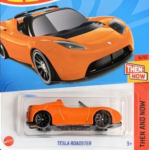 画像1: TESLA ROADSTER (ORANGE/OPEN) (1)