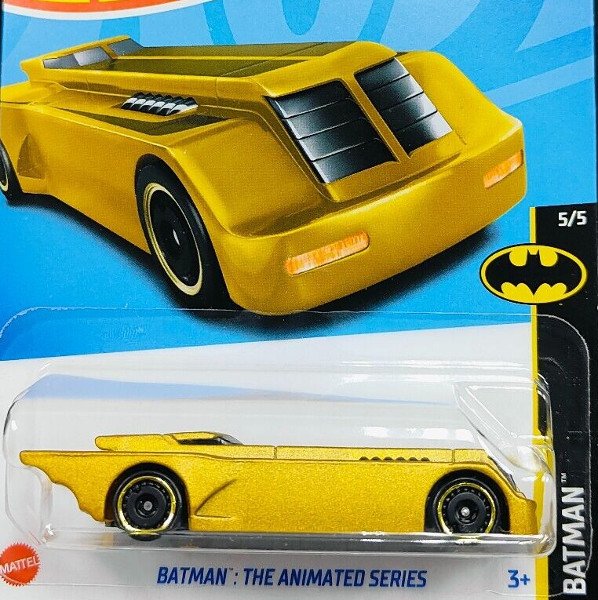 画像1: THE ANIMATED SERIES BATMOBILE (GOLD) (1)