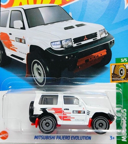 画像1: MITSUBISHI PAJERO EVOLUTION (WHITE/TAMPO) (1)