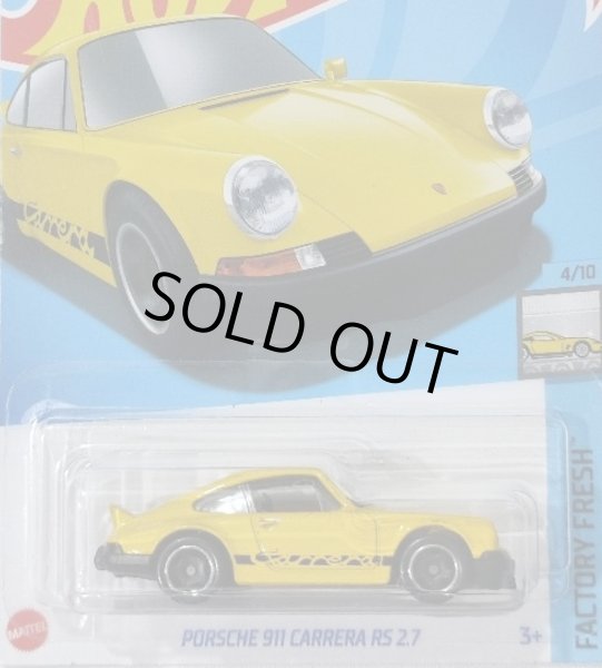 画像1: PORSCHE 911 CARRERA RS 2.7 (YELLOW) (1)