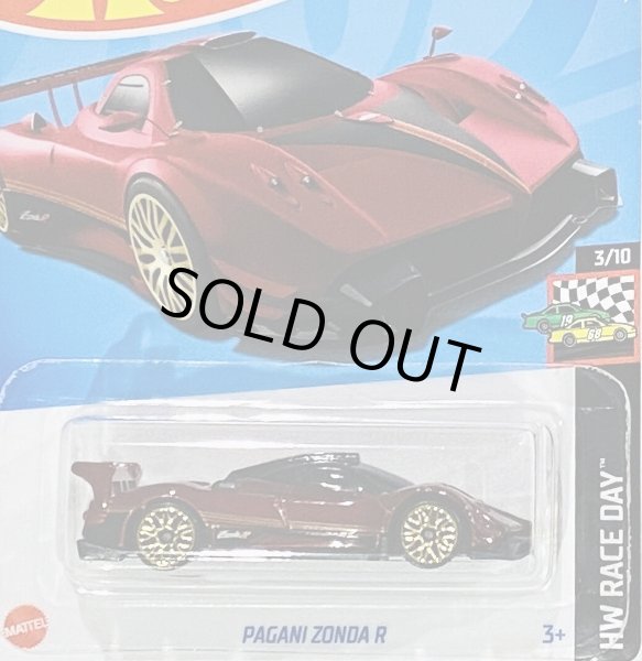 画像1: PAGANI ZONDA R (DK RED) (1)