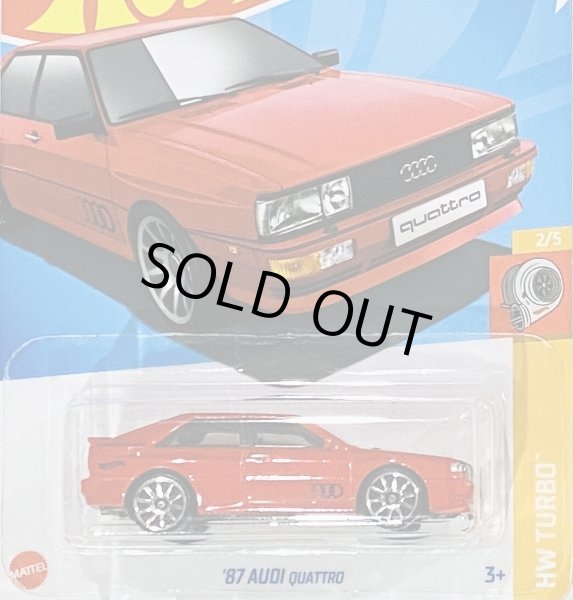 画像1: 87 AUDI QUATTRO (RED) (1)