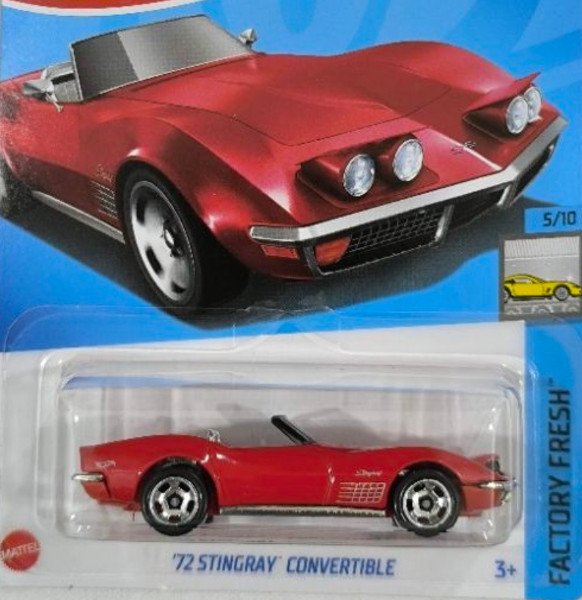 画像1: 72 STINGRAY CONVERTIBLE (RED)  (1)