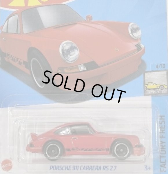 画像1: PORSCHE 911 CARRERA RS 2.7 (RED) (1)