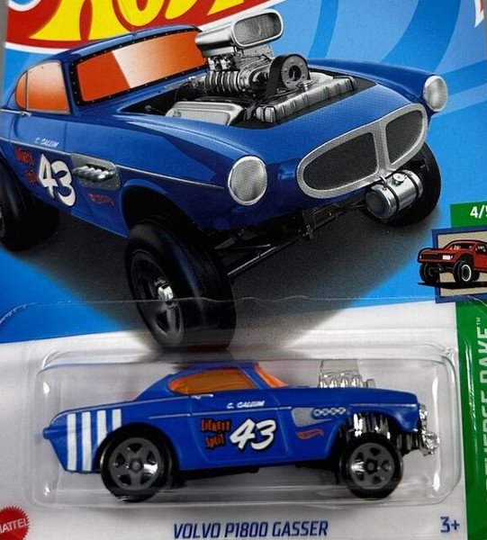 画像1: VOLVO P1800 GASSER (BLUE/43) (1)