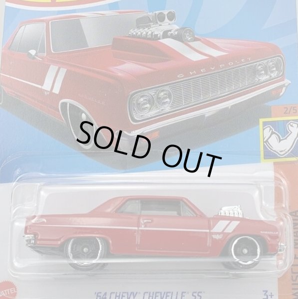 画像1: 64 CHEVY CHEVELLE SS (RED)  (1)