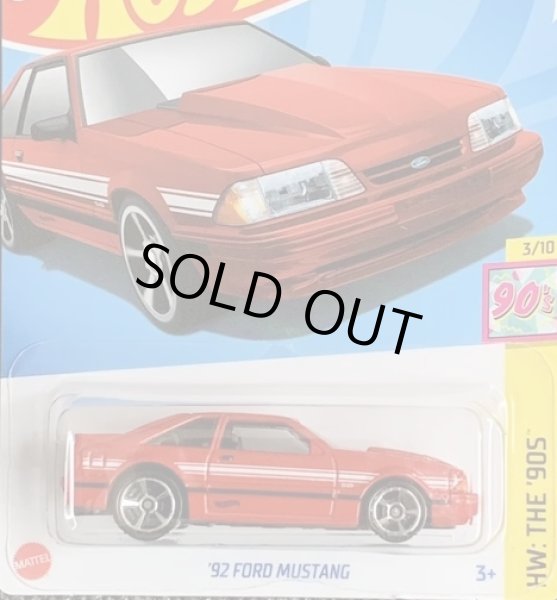 画像1: 92 FORD MUSTANG (RED) (1)