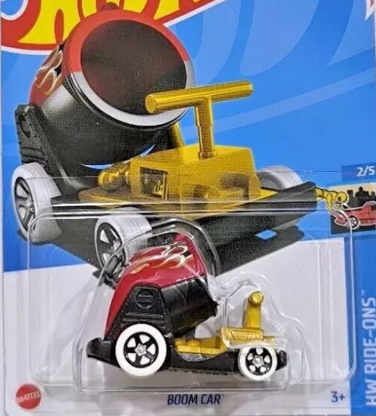 画像1: BOOM CAR (RED/FLAMES) (1)