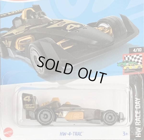 画像1: HW-4-TRAC (BLACK/RACE DECALS) (1)
