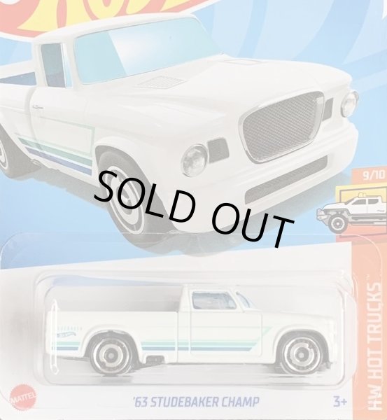 画像1: 63 STUDEBAKER CHAMP (WHITE)  (1)