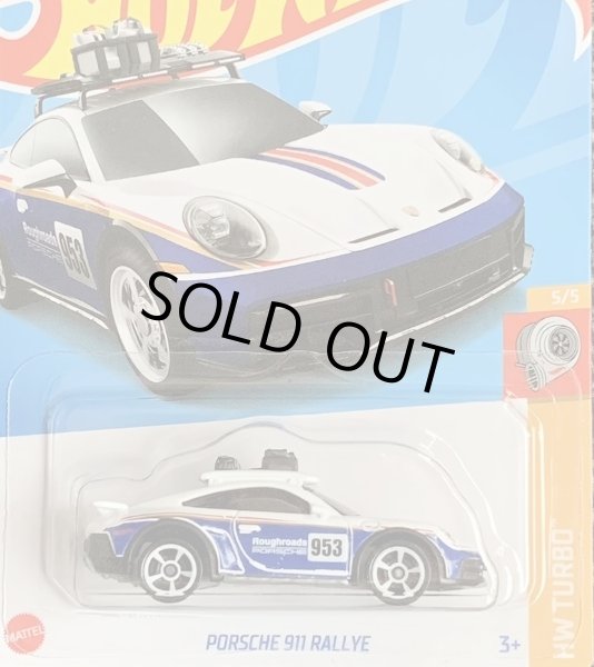 画像1: PORSCHE 911 RALLYE (WHITExBLUE/RACE DECALS) (1)