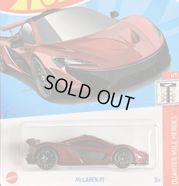 画像1: McLAREN P1 (DK RED) (1)