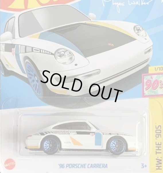 画像1: 96 PORSCHE CARRERA (WHITE/TAMPO) (1)
