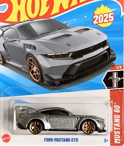 画像1: FORD MUSTANG GTD (SILVER) (1)