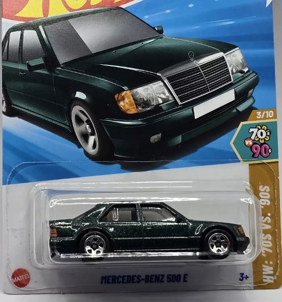 画像1: MERCEDES-BENZ 500 E (DK GREEN) (1)