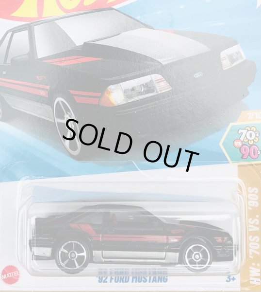 画像1: 92 FORD MUSTANG (BLACK/TAMPO) (1)