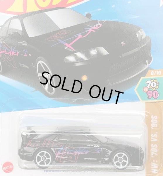 画像1: NISSAN SKYLINE GT-R [BCNR33] (BLACK/HKS) (1)