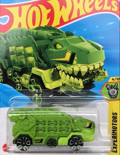 画像1: HW ULTIMATE T-REX TRANSPORTER (LT GREEN) (1)