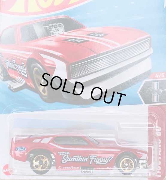 画像1: 71 MUSTANG FUNNY CAR (RED/TAMPO)  (1)