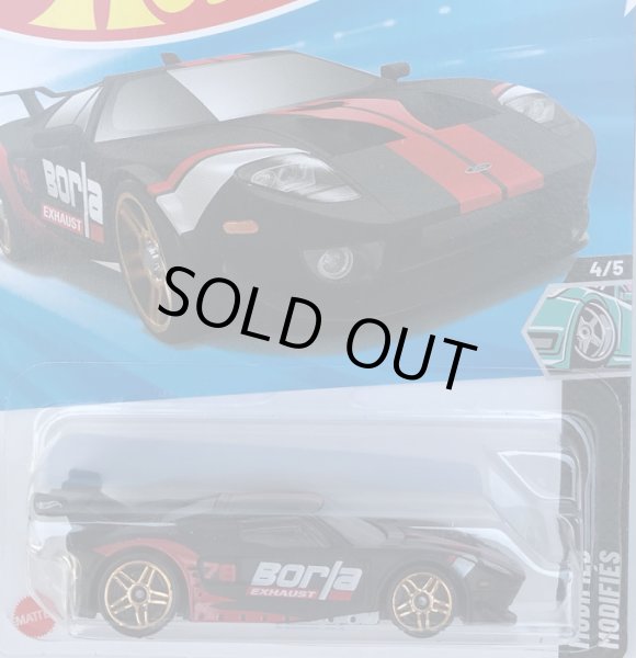 画像1: FORD GT (BLACK/BORLA) (1)