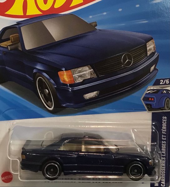 画像1: 89 MERCEDES-BENZ 560 SEC AMG (DK BLUE)  (1)