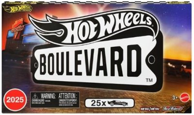 画像1: 2025 HW ブールバード 25台セット ウィンドウボックス入り (国内流通版)